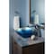 Novatto DIACCIO Glass Vessel Bathroom Sink Set, Brushed Nickel NSFC-017001BN - alternate 3